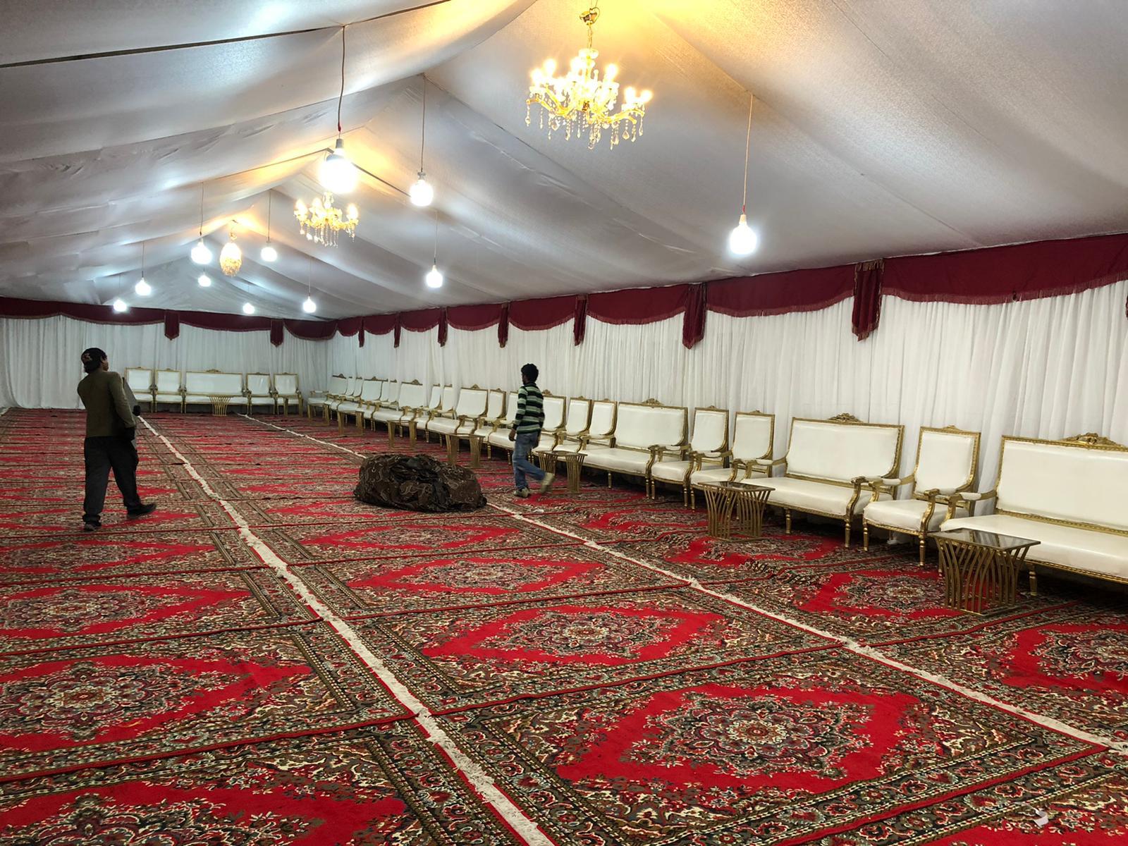 خيام مناسبات للإيجار بالكويت مجهزة بالكامل بأفضل التصاميم